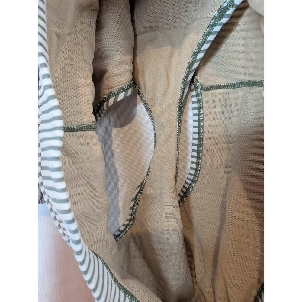 Cacique Swim Lane Bryant High Rise Plus Size Seersucker Bikini Bottoms Size 22 - Picture 6 of 6